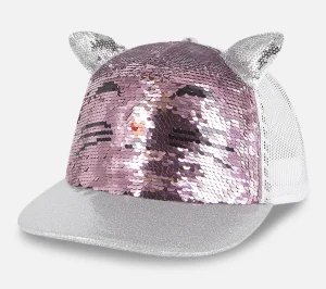 Flash Sale Caticorn Sequin Trucker Hat Dame Hatte & Handsker | Hatte & Handsker