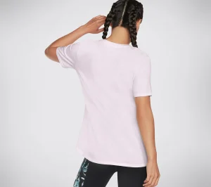 Best Sale Diamond Wash Hatha Scoop Neck Tunic Tee Dame Tøj