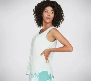 Cheap Diamond Wash Hatha V-neck Tank Dame Tøj