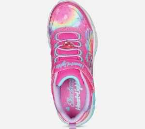 Online Flutter Heart Lights - Groovy Swirl Børn Sko