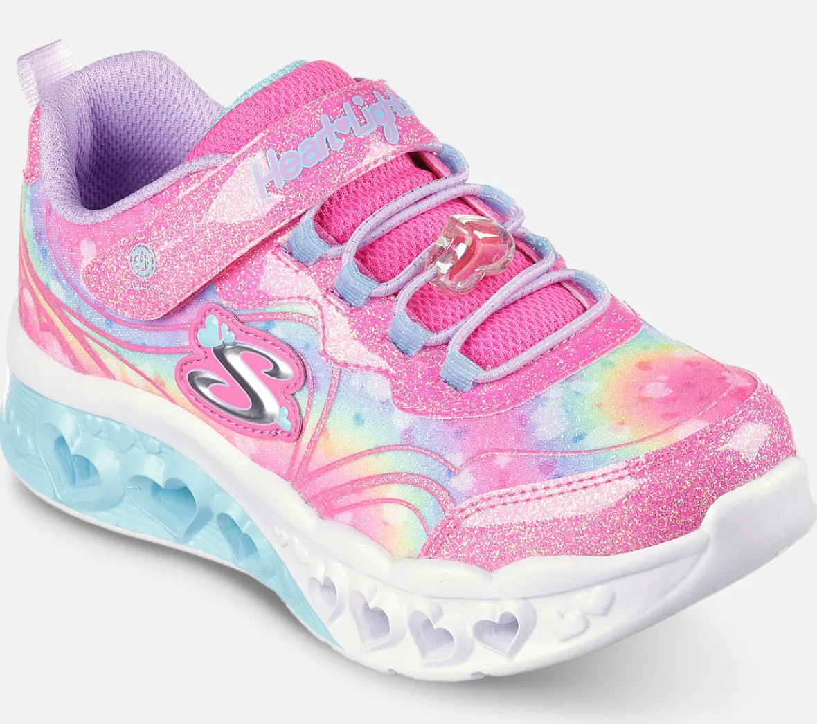 flutter_heart_lights__gro_4-1.webp Online Flutter Heart Lights - Groovy Swirl Børn Sko