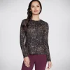 Shop GO DRI - Serene Cheetah LS Dame Tøj