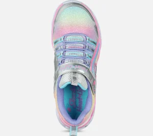 Sale S Lights: Heart Lights - Rainbow Lux Børn Sko