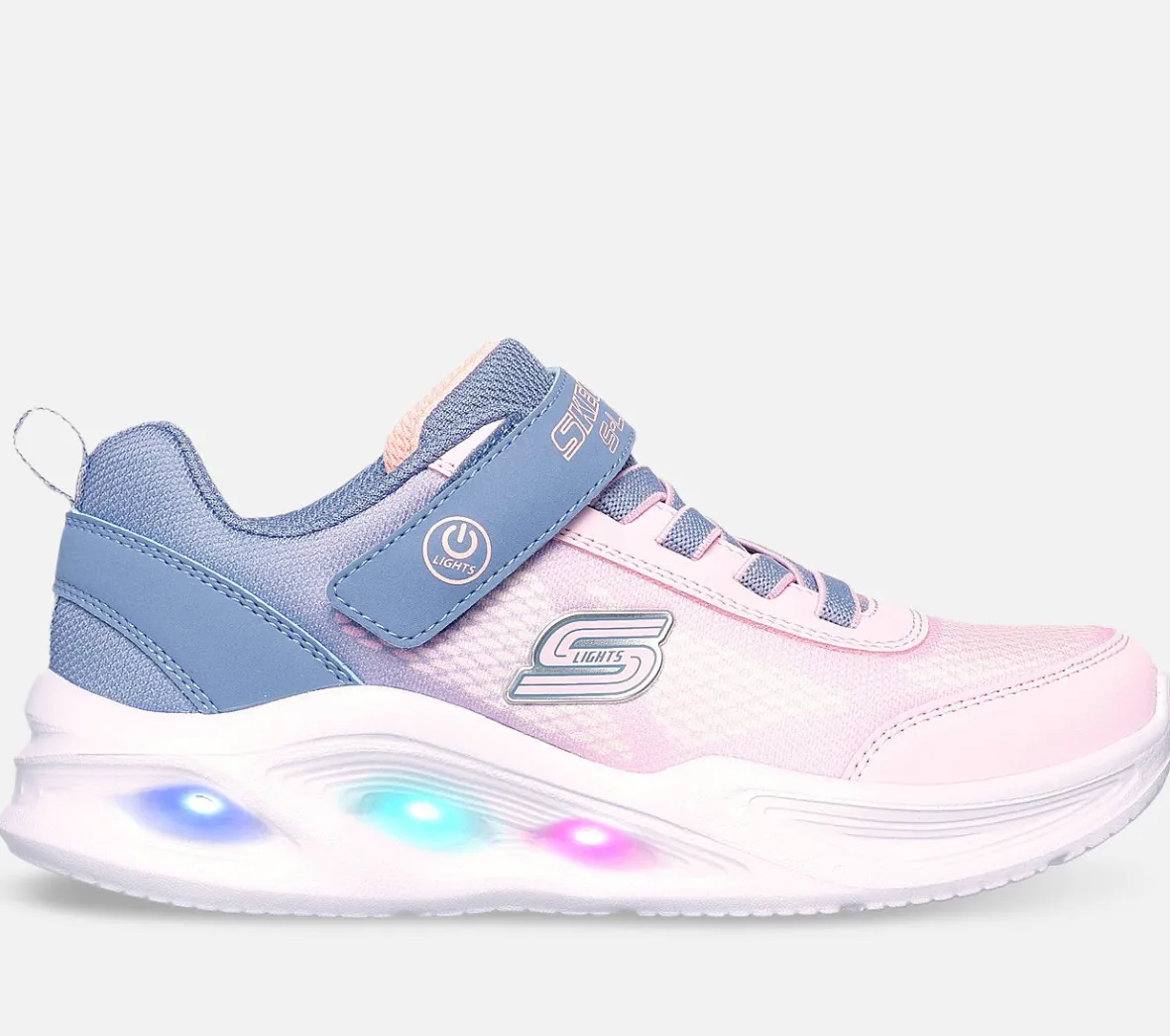 slights_sola_glow__ombre__5.webp Best S-Lights: Sola Glow - Ombre Deluxe Børn Sko | Nyheder