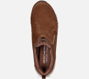 Hot Wide Fit: Hillcrest - Nature Walk - Water Repellent Dame Sko Uden Snøre | Sko